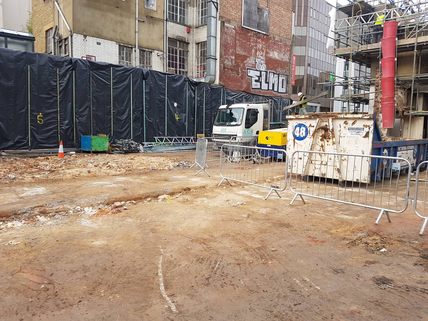 20-30 Whitechapel Road E1 — site photograph