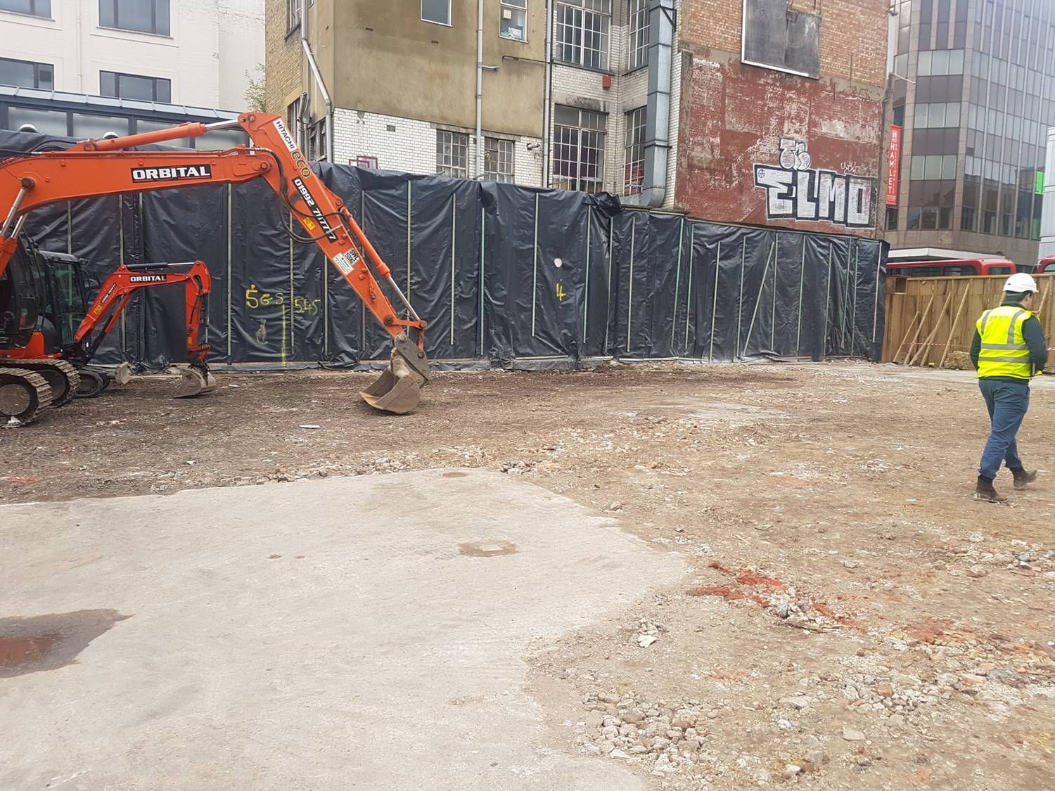 20-30 Whitechapel Road E1 — site photograph
