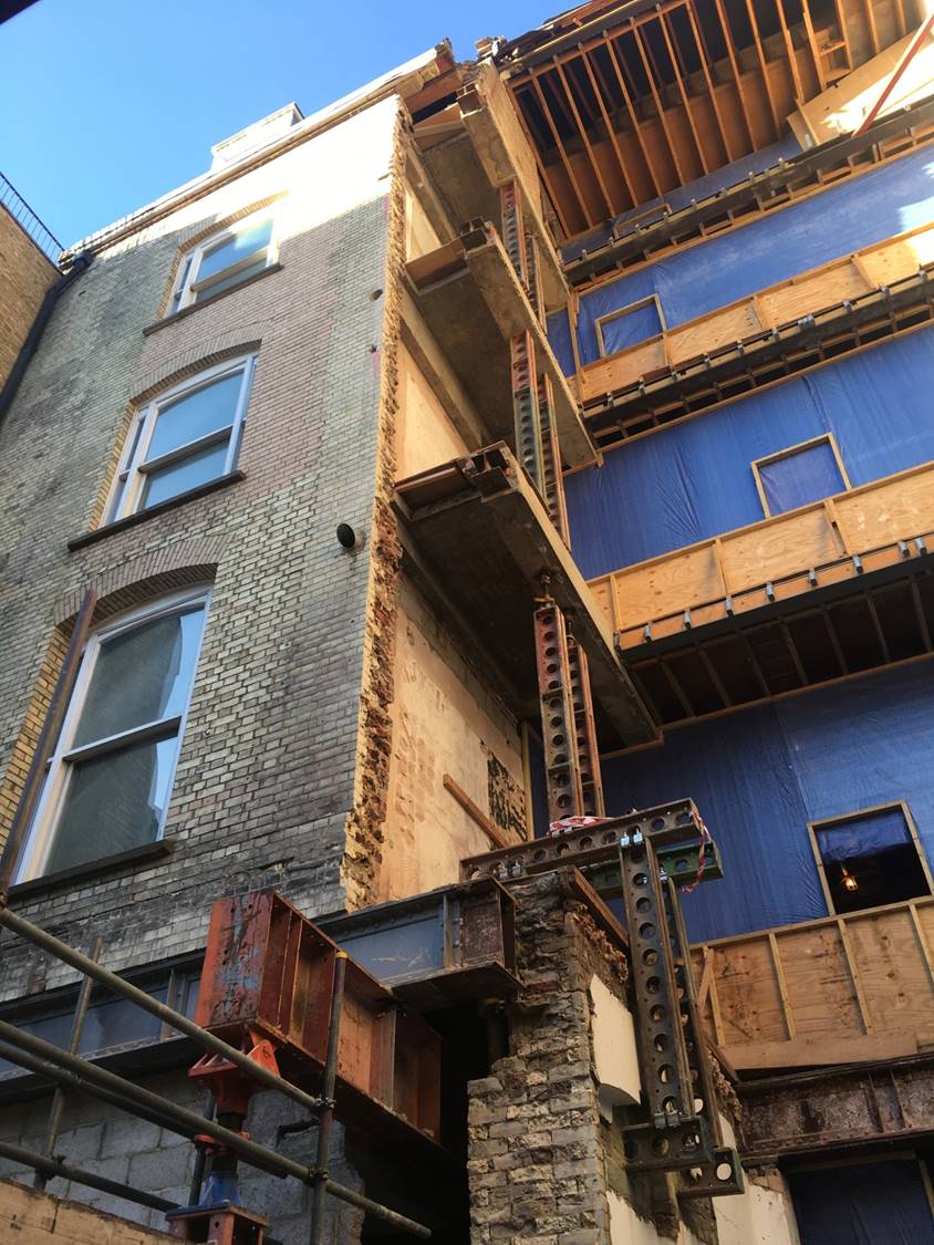40-41 Great Marlborough Street W1 — site photograph